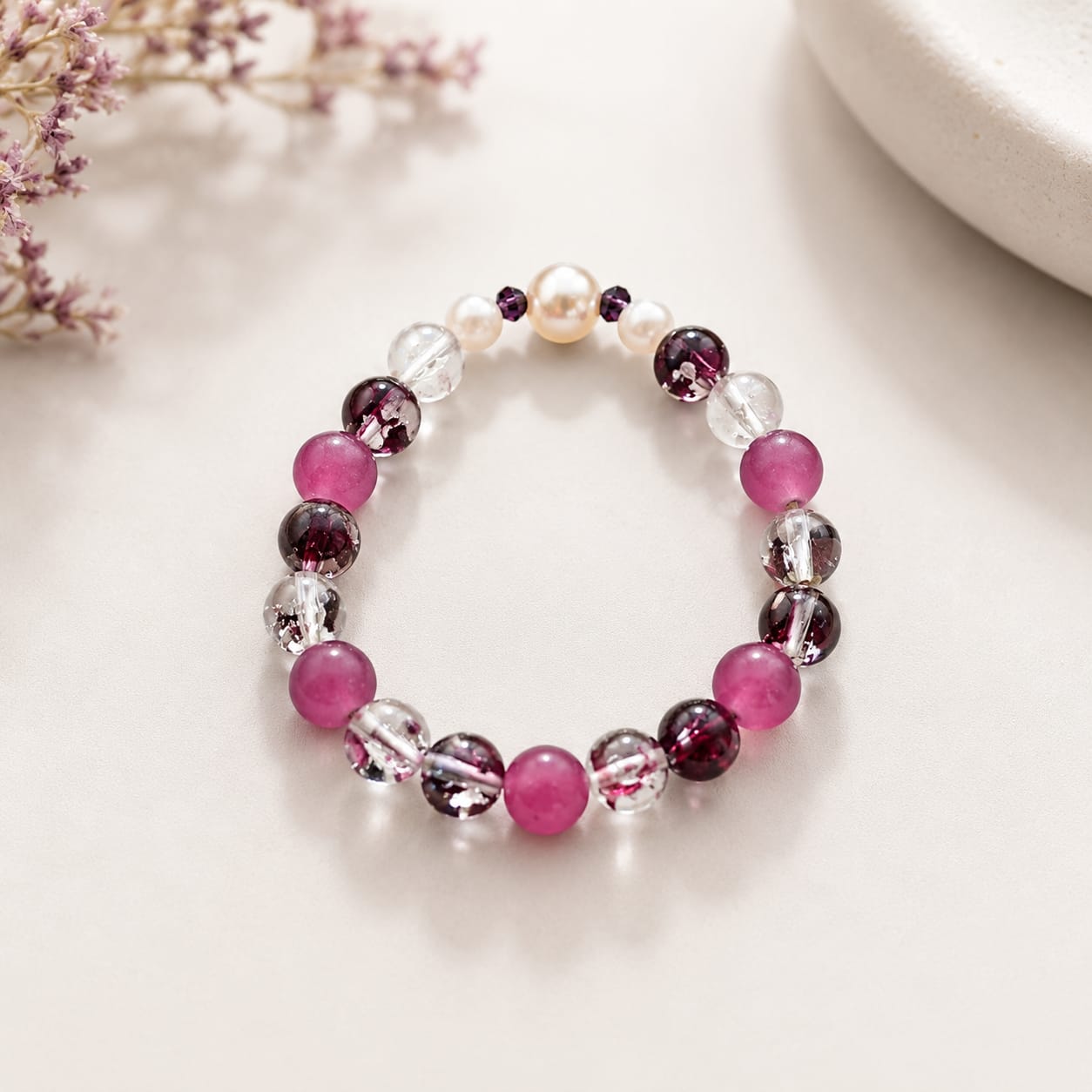 different coulors beads 