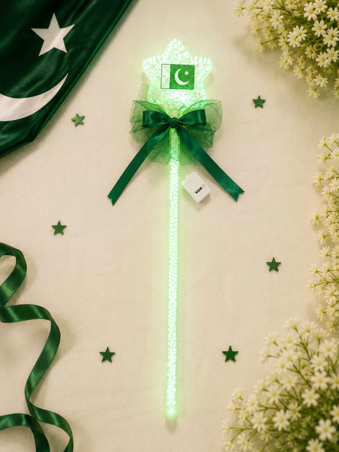 star shape handle of 14 august